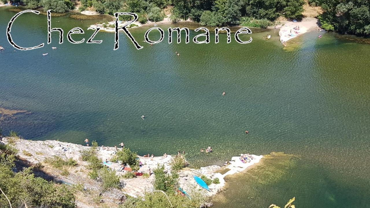 Bienvenue Chez Romane Aigueze Exterior foto